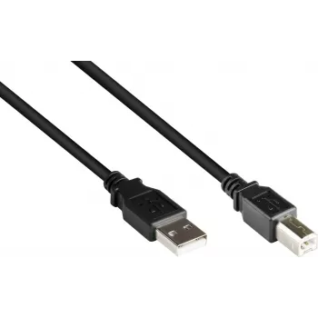 GoodConnections USB 2.0 kabelis A į B Male, 3m, juodas 2510-3OFS