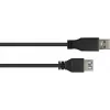 GoodConnections USB 3.0 prailginimo laidas – A kištukas į A lizdą, 1,8 m, juodas (2711-S02)