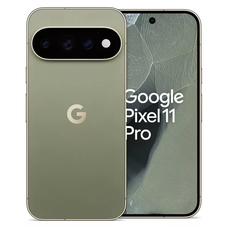 Google Pixel 11 Pro 5G išmanusis telefonas, 12GB RAM, 256GB atmintis, 6,3 colio OLED 120Hz ekranas, alyvuoginis