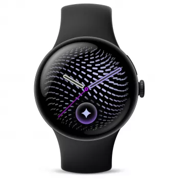 Google Pixel Watch 5 41mm BT Obsidian išmanusis laikrodis su Fitbit integracija, GPS, širdies ritmo, ECG, SpO2, 5 ATM atsparumu vandeniui, Wear OS, 32GB atmintimi