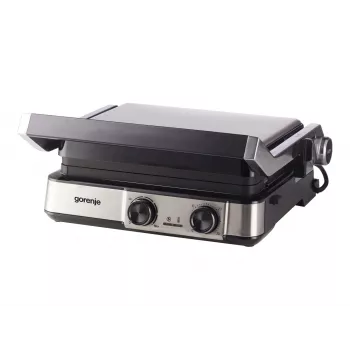 Gorenje GCG2000MT Daugiafunkcinis elektrinis grilis, fiksuotos plokštės, juodas, 2000 W