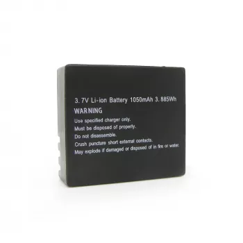 GoXtreme 1050mAh 3.7V ličio jonų baterija, skirta GoXtreme Vision DUO veiksmo kamerai