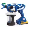 Graco Ultramax Cordless Airless Handheld Paint Sprayer rinkinys su 2x DeWalt 2.0Ah baterijomis, įkrovikliu ir įrankių krepšiu