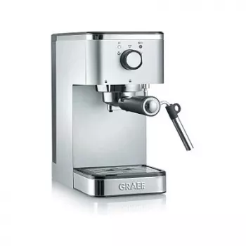 GRAEF Salita ES400EU Portafilter Espreso aparatas, 15 bar, 1400 W, sidabrinis