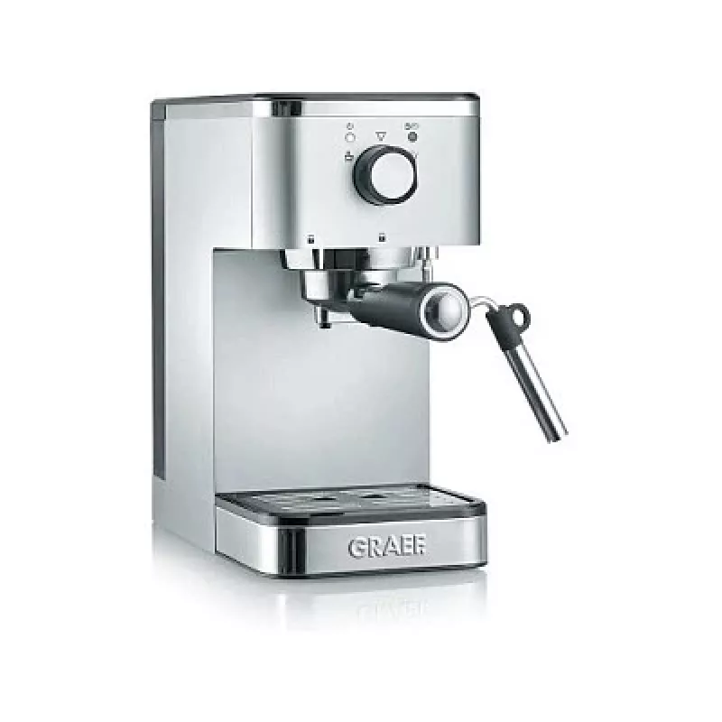 GRAEF Salita ES400EU Portafilter Espreso aparatas, 15 bar, 1400 W, sidabrinis