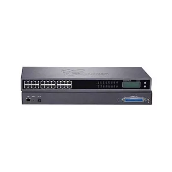 Grandstream GXW4224 V2 SIP Gateway – 24 FXS prievadai, 1U montavimui į stelažą