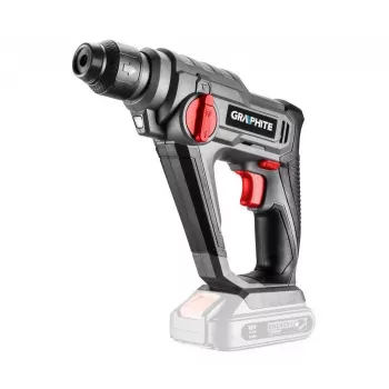 GRAPHITE 58G009 Akumuliatorinis sūkio plaktukas SDS Plus Energy+ 18V 900 RPM