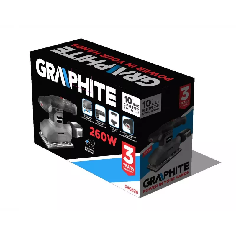 Grindų poliravimo ir šlifavimo mašina Graphite 59G326