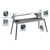 Graphite 59G892 elektrinis plytelių pjaustytuvas 1500W, 250mm diskas, 1200mm pjovimo ilgis, stalas 1230x460mm