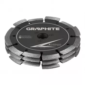 GRAPHITE Kombinuotas šlifavimo diskas 59G371 Multi-Sharpener, 50 x 10 x 8 mm, aliuminio oksidas