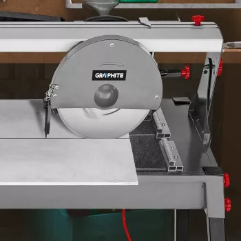 GRAPHITE TOP-59G891 Rankinis plytelių pjaustytuvas 600 mm su volframo karbido disku