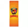 GRB GreenBlue GB183 Classic Beech Deck Chair su „Enjoy The Summer“ raštu