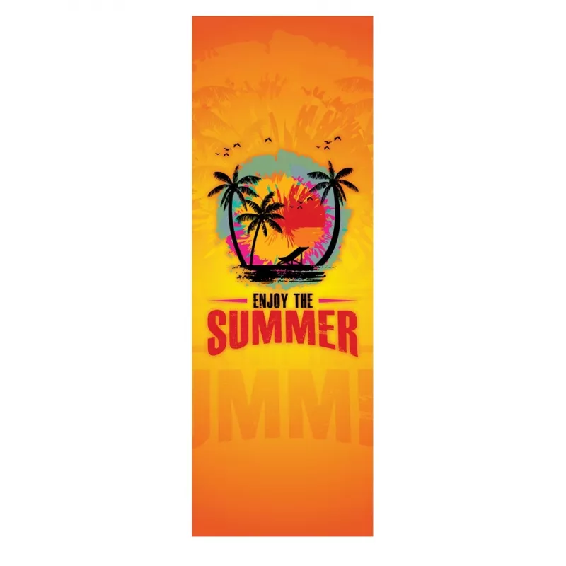 GRB GreenBlue GB183 Classic Beech Deck Chair su „Enjoy The Summer“ raštu