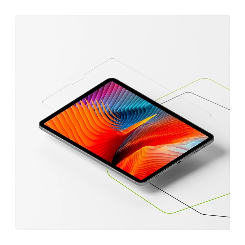 Green Cell GC Clarity apsauginė plėvelė iPad 7 10.2 (2019) – itin skaidri PET plėvelė, atspari įbrėžimams, be burbuliukų