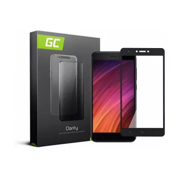 Green Cell Ekrano apsauga, skirta Xiaomi Redmi Note 4X, grūdintas stiklas GC Clarity, 9H, karinės klasės, nematoma