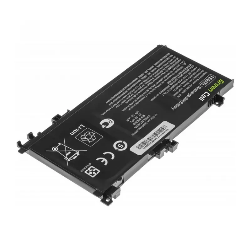 Green Cell TE03XL baterija, skirta HP Omen 15-AX, HP Pavilion 15-BC, 11.55 V, 3400 mAh (HP179V2)
