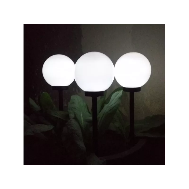 Greenblue GB121 lauko LED stulpinis šviestuvas, juodas