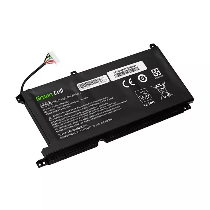 Greencell nešiojamojo kompiuterio baterija, skirta HP Pavilion 15-EC serijai, 4150mAh 11,55V 48Wh Li-ion