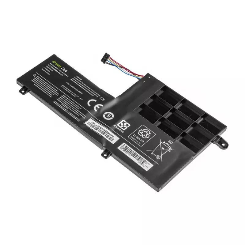 Greencell LE161 nešiojamojo kompiuterio baterija, 7.6V 3500mAh Li-Polymer, skirta Lenovo Yoga 3 14 / Yoga 700 14ISK (L14L2P21, L14M2P21)