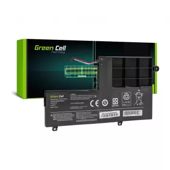Greencell LE161 nešiojamojo kompiuterio baterija, 7.6V 3500mAh Li-Polymer, skirta Lenovo Yoga 3 14 / Yoga 700 14ISK (L14L2P21, L14M2P21)