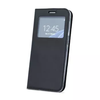GreenGo Smart Look Black Flip Cover, skirtas Huawei Mate 10