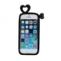 GreenGo Universal Bumper L (10cm) Hearts Black
