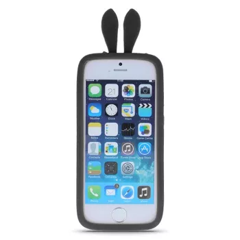 GreenGo Universal Bumper L (10cm) Rabbit Ears Black