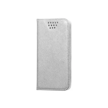 GreenGo Universal Smart Magnet automobilinis telefono laikiklis 4.5-5.0 inch sidabrinis