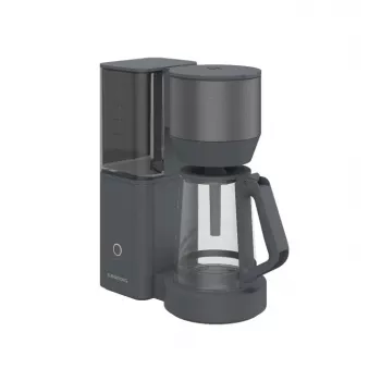 Grundig KM 7340 Dark Inox kavos virimo aparatas su filtru, 1.25 L, 10 puodelių, 1000 W
