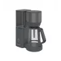 Grundig KM 7340 Dark Inox kavos virimo aparatas su filtru, 1.25 L, 10 puodelių, 1000 W