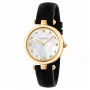GUCCI G-Frame moteriškas kvarcinis laikrodis YA141404 32mm nerūdijančio plieno tinklelis