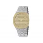 GUCCI G-Timeless Motyvai Moteriškas Laikrodis YA163403 34mm Nerūdijančio Plieno Sidabrinis Saulės Švytėjimo Ciferblatas