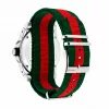 GUCCI Vyrų Laikrodis YA136209A 45mm Šveicariškas Kvarcinis Nerūdijantis Plienas Guma Juodas