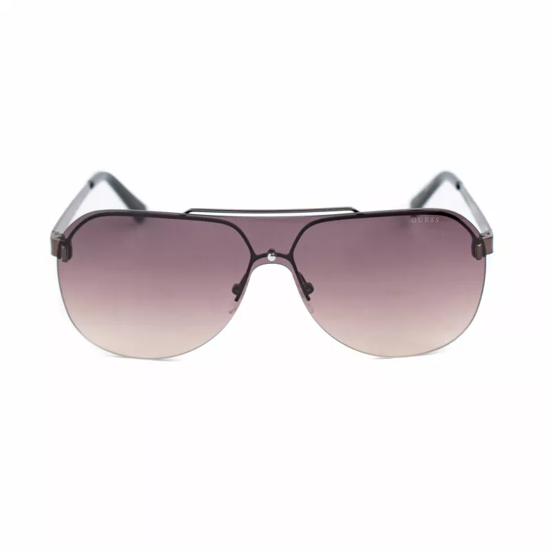 GUESS GF5053-0048F Vyriški stačiakampiai akiniai nuo saulės Havana Brown Gradient