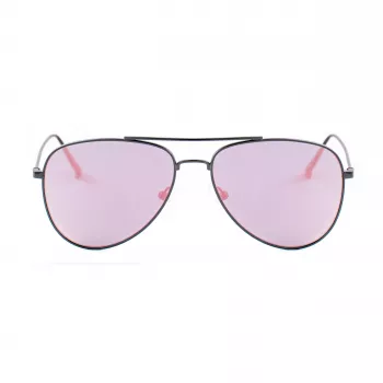 GUESS GG1142SCQZ09Z Unisex stačiakampiai akiniai nuo saulės – juodas rėmelis, pilki gradientiniai lęšiai, 56 mm