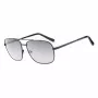 GUESS GG2114S-01B Vyriški Akiniai Nuo Saulės, Juodas Kvadratinis Rėmas, Pilki Gradientiniai Stiklai 60mm