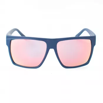GUESS MAN Akiniai nuo saulės GU2053MBL21F Matinis mėlynas kvadratinis rėmelis 58 mm
