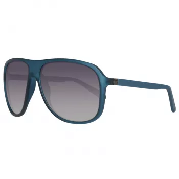 GUESS MAN Akiniai nuo saulės GU6876-5991B Stačiakampis Juodas Rėmas Pilki Lęšiai 59mm