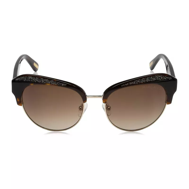 GUESS MARCIANO Moteriški „Cat Eye“ akiniai nuo saulės GM0777-5552F Havana Brown Gradient 55mm