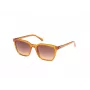 GUESS vyriški stačiakampiai akiniai nuo saulės GU00170-5344F Havana Brown 53mm