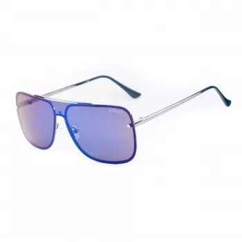 Vyriški akiniai nuo saulės Guess GO00053-0008C juodas rėmelis pilki lęšiai 57mm