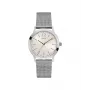 GUESS W0921G1 vyriškas analoginis kvarcinis laikrodis, 39 mm nerūdijančio plieno korpusas, mėlynas ciferblatas