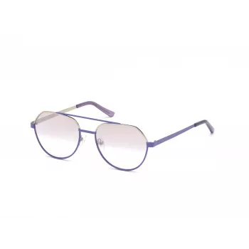 GUESS Unisex Akiniai GU3048-81Z – Blizgantis Juodas Rėmelis, Pilki Gradientiniai Stiklai, 53 mm