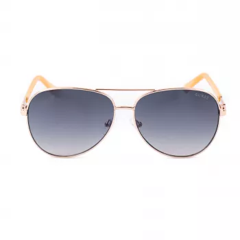 GUESS Moteriški drugelio formos akiniai nuo saulės GU00173-6028W Havana Brown Gradient 60mm