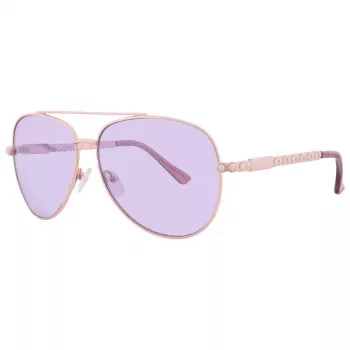 GUESS Moteriški katinuko formos akiniai nuo saulės GF0356-5928T Havana Brown Tortoise 59mm