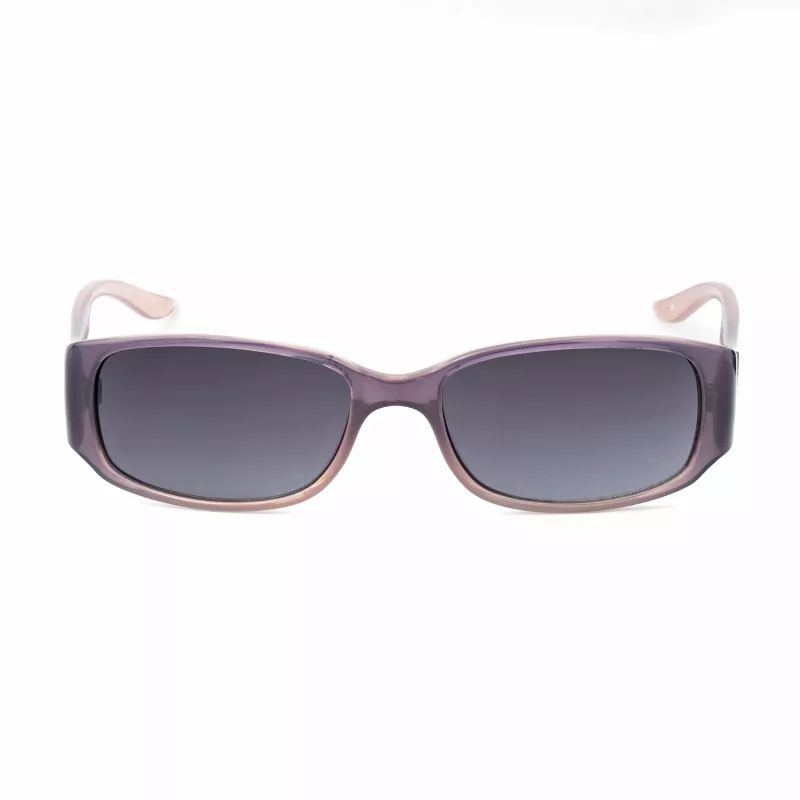 GUESS moteriški katės akies akiniai nuo saulės GU7121PUCLR35 violetiniai skaidrūs acetatas 53mm