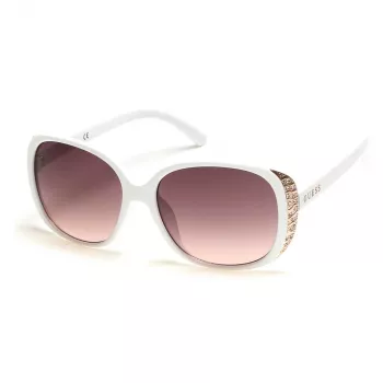 GUESS Women's GF0382-5921F Cat Eye Akiniai Havana Brown Gradient