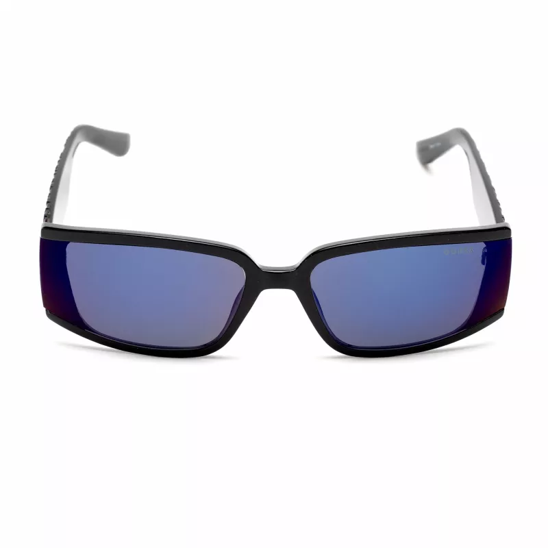 GUESS moteriški akiniai nuo saulės GF5127-6501C, juodas rėmelis, dūminiai gradientiniai stiklai