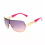 GUESS Women's GO00037-0032U Cat Eye Sunglasses - Juodas rėmelis, pilki gradientiniai lęšiai, UV400