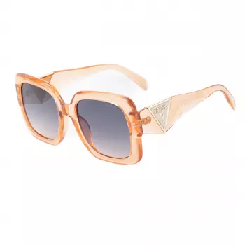 GUESS Women's GO00046-5545W Cat Eye Akiniai Havana Brown Gradient 55mm
